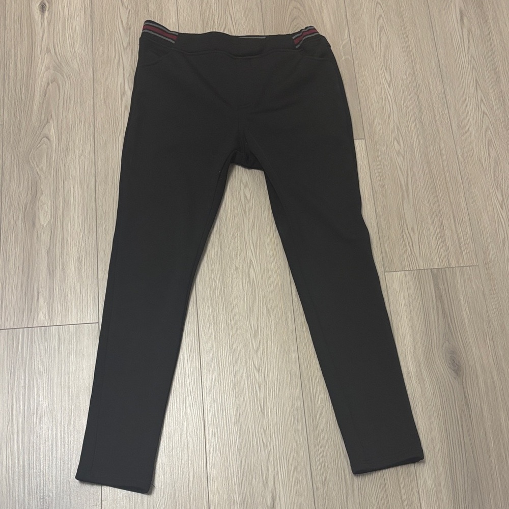 Women’s fleece lined Black Leggings size medium